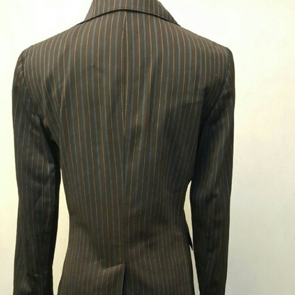 Ann Taylor black stripped blazer - Picture 6 of 6